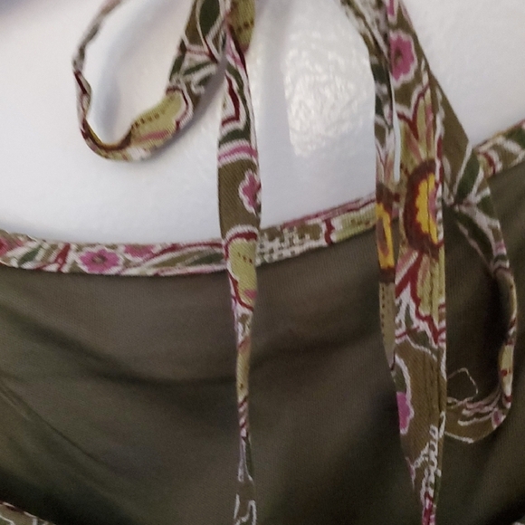 Maurices Floral Lined Midi Dress with Ruffle Straps - Picture 10 of 14